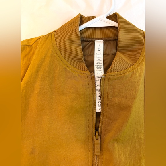 Lululemon Non-Stop Bomber Jacket -Size 6 - Picture 2 of 4